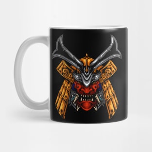 samurai mecha skeleton Mug